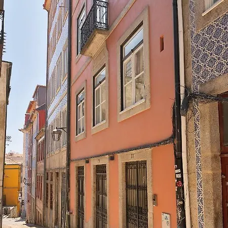 아파트 Ribeira Trendy Flat In Medieval Mercadores Street *